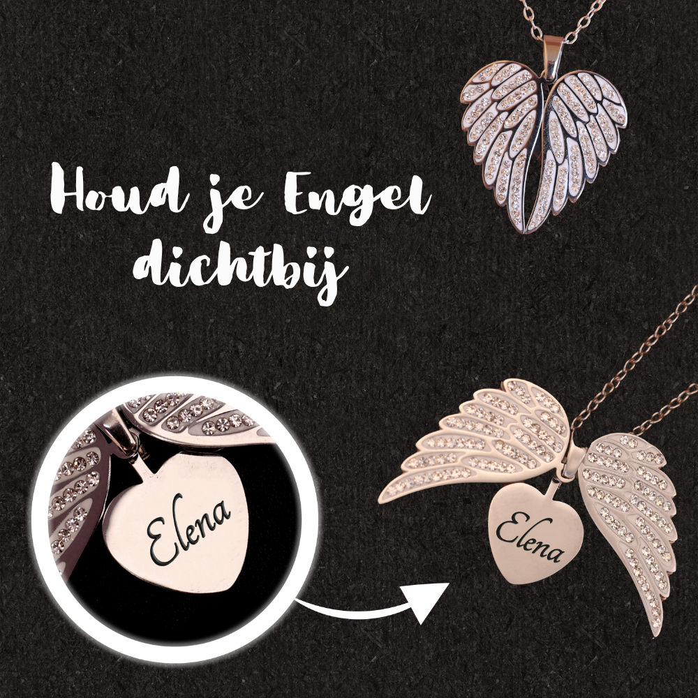 Mijn Engelenhart – Gegraveerde Herinnering van Liefde