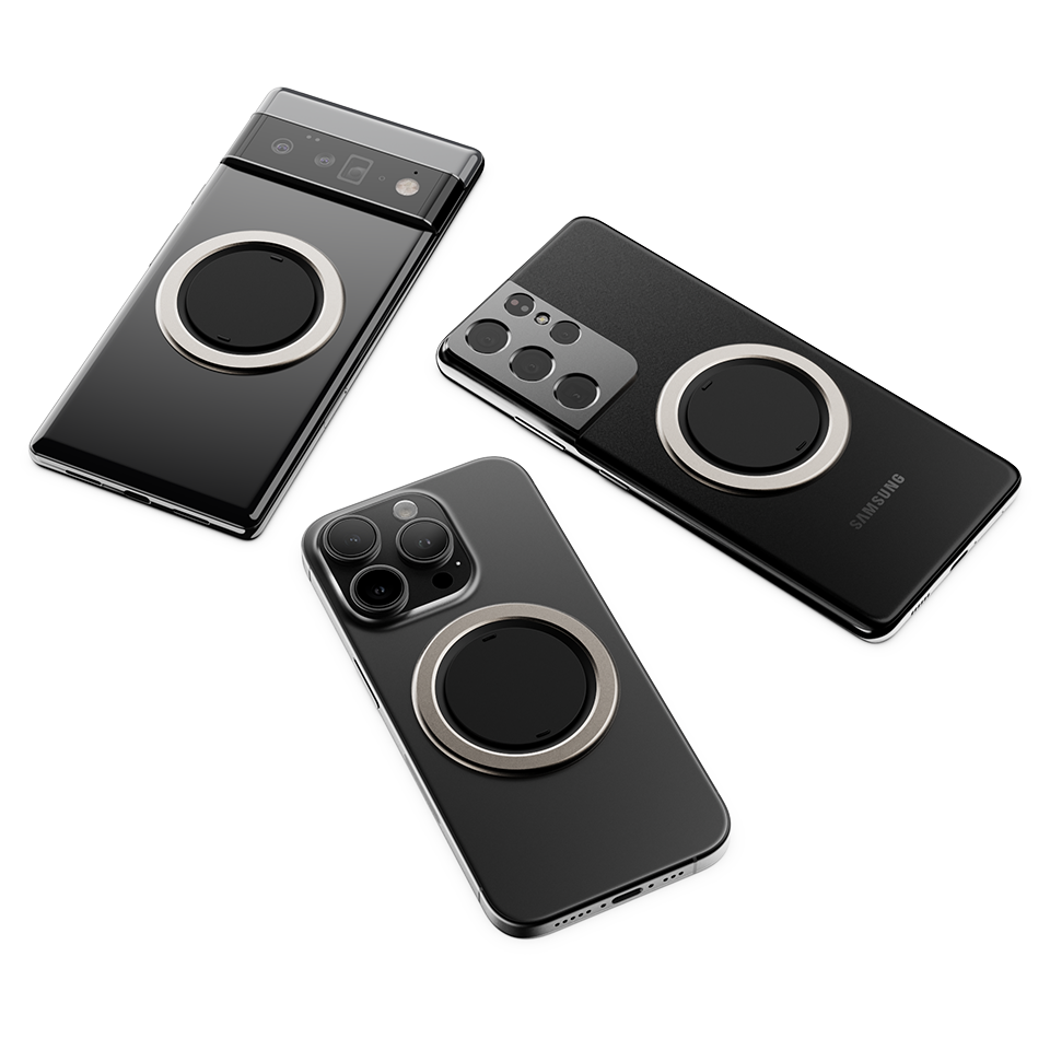 SnapLuxe | Ultradunne Magnetische Telefoon-Grip & Standaard