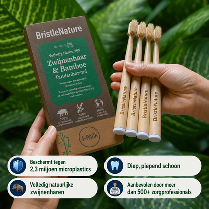 BristleNature | Zwijnenhaar tandenborstel