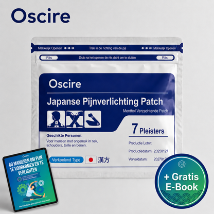 Japanse Pijnverlichting Patch | Transdermale kruidenpleister