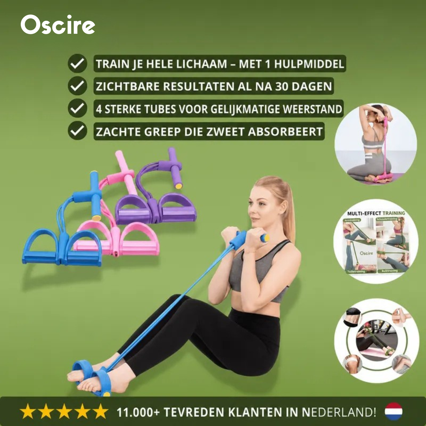 Flexiloop | Weerstandsband met voetpedaal