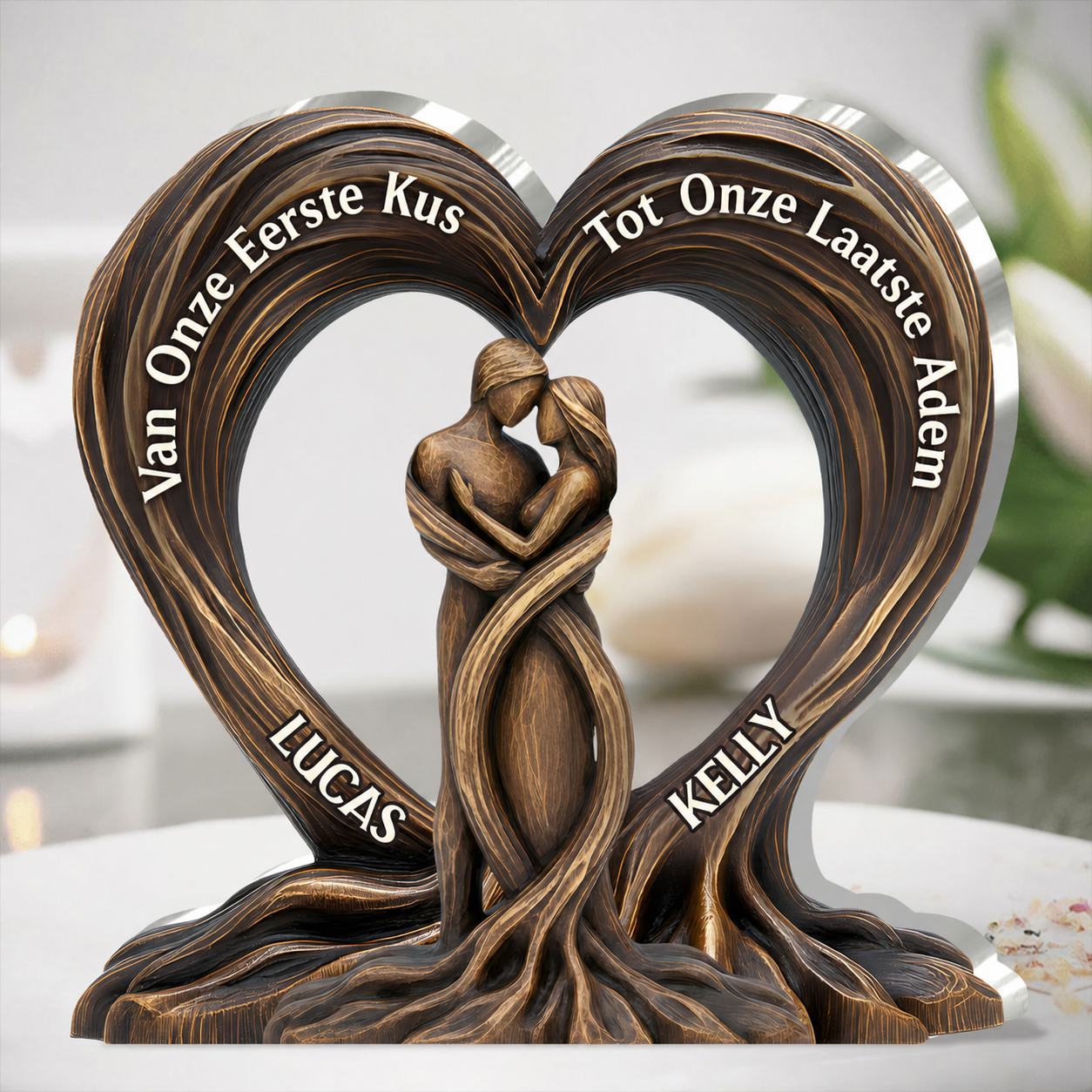 AcrylicFaith | Silhouetgesneden plaquette