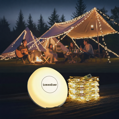 LuminaCamp | Magnetische kampeer-lichtslinger
