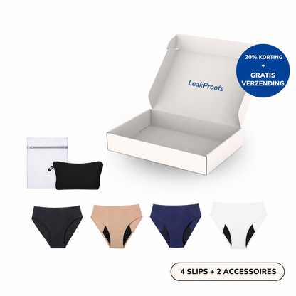 LeakProofs | Houdt je de hele dag droog bij zware menstruatie