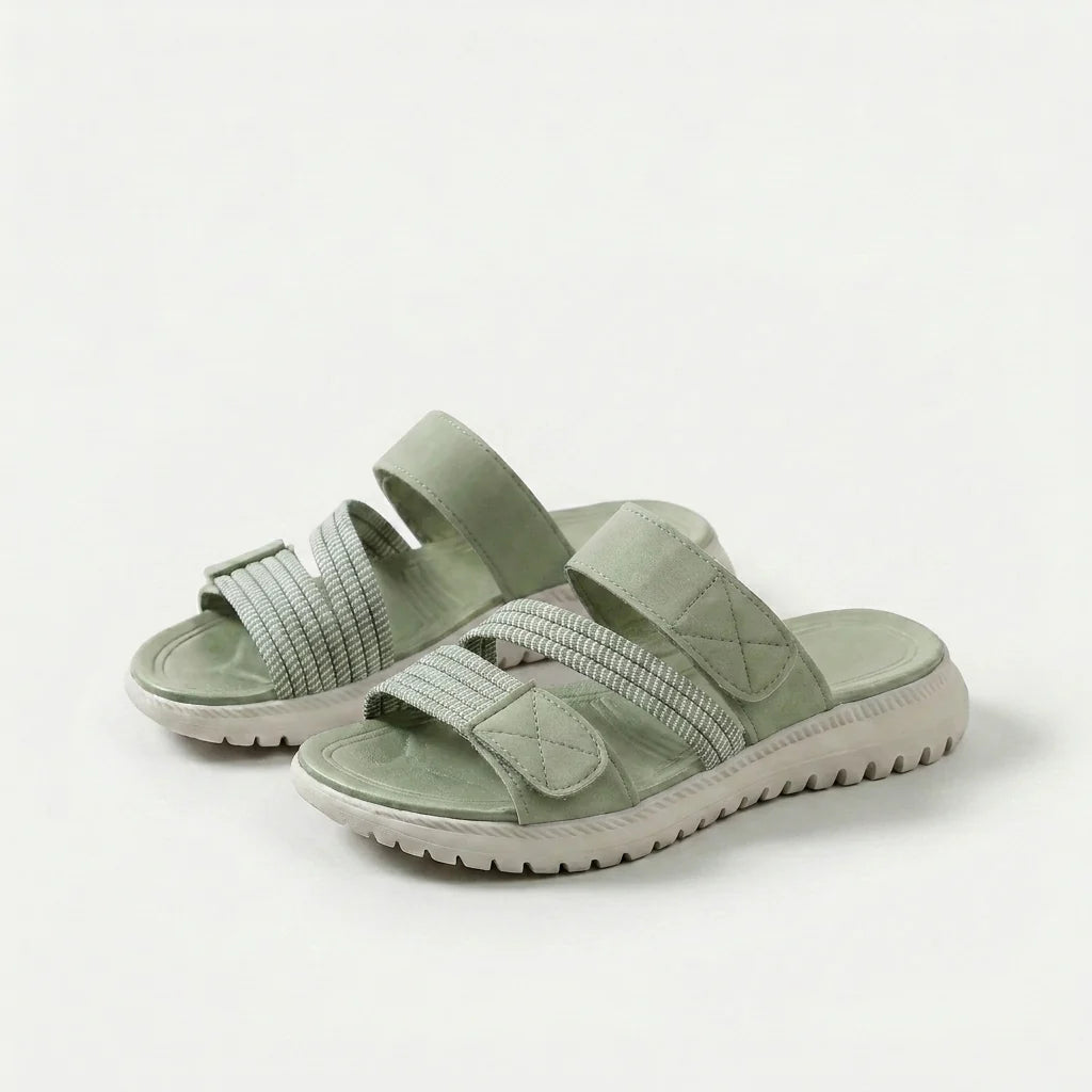 Cleo – Sportieve comfortsandaal met plateauzool