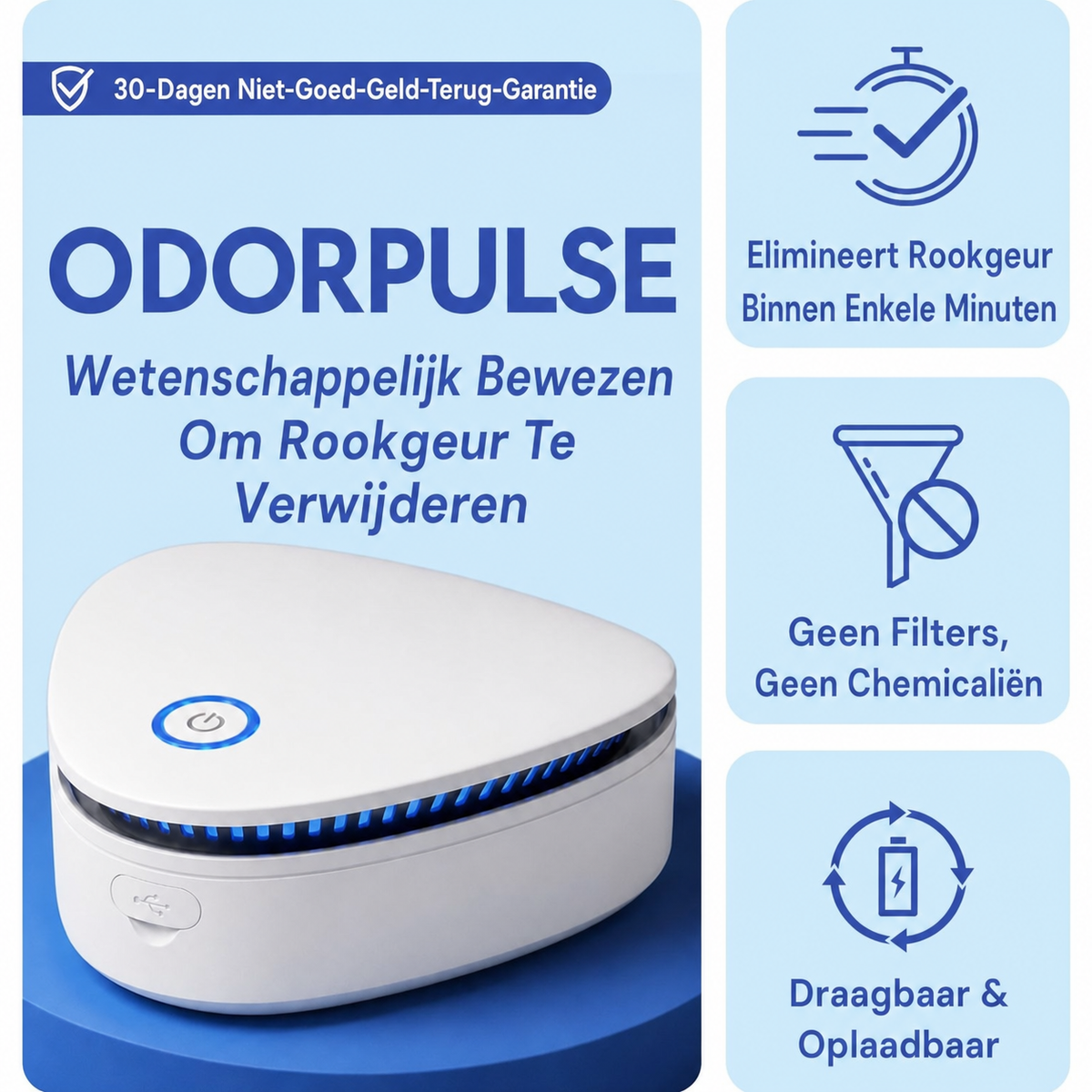 OdorPulse | Ozon-geurvernietiger