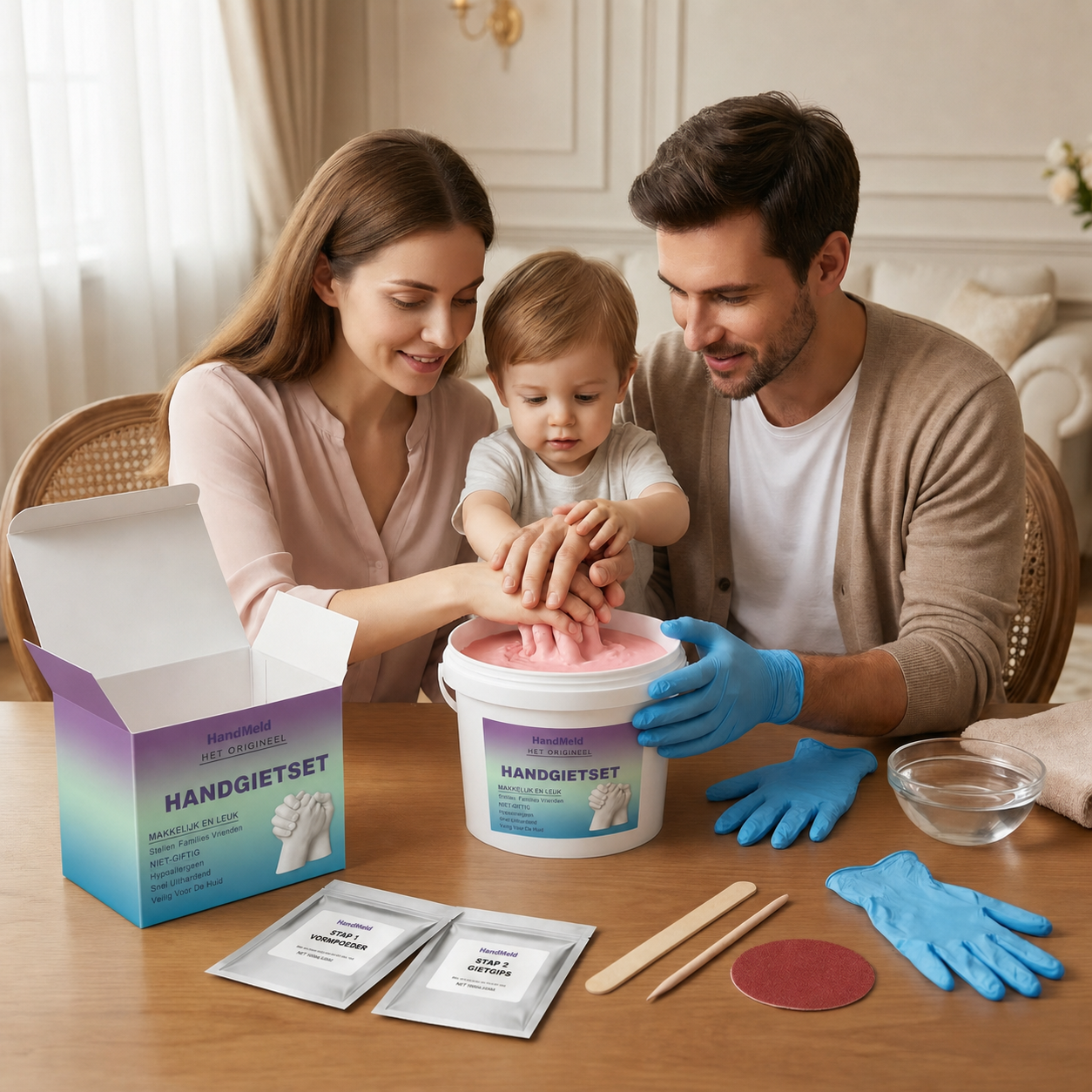 HandMeld | 3D-afgietset voor handen
