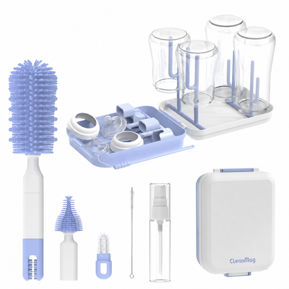 CleanMag | Magnetische flessenborstelset