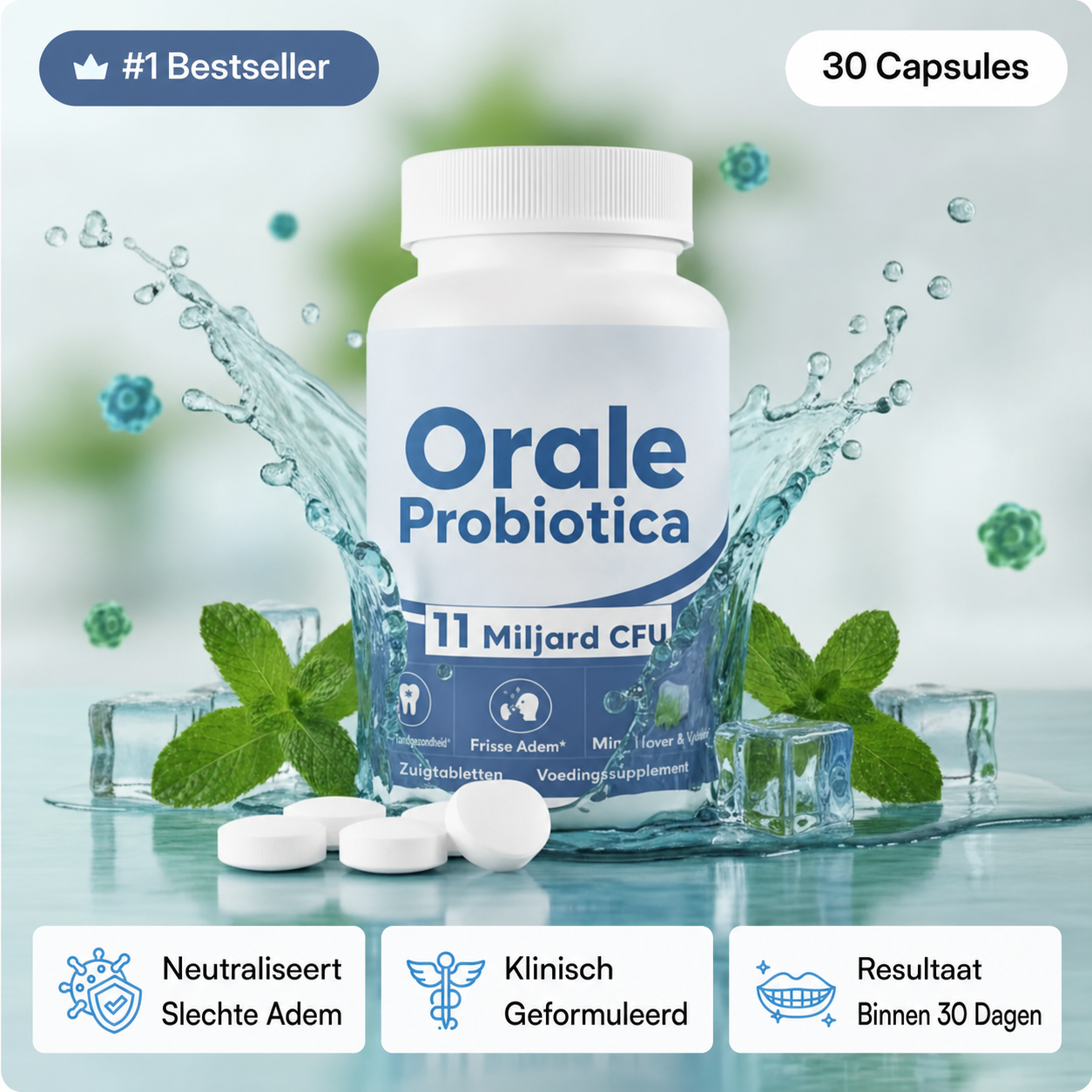 Oral Probiotica | Zuigtablet met 11 miljard CFU