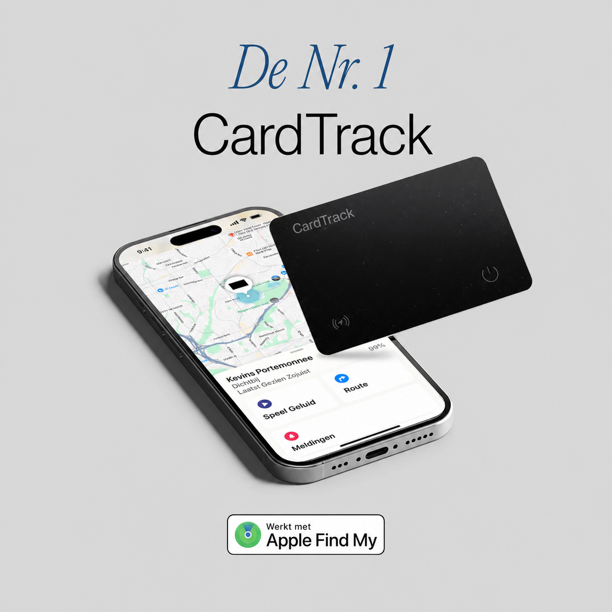 CardTrack | Vind snel verloren sleutels en portemonnees terug