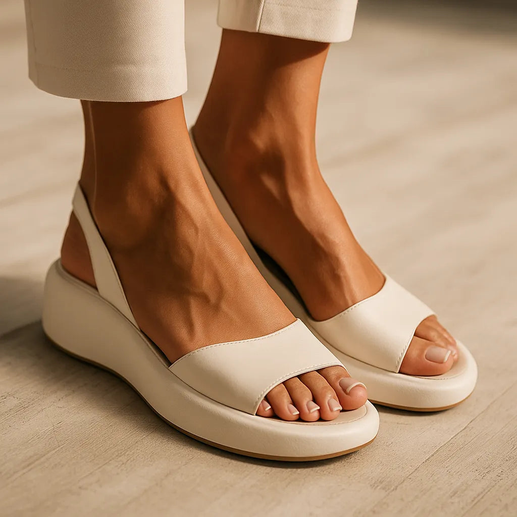 FlexiStep | Voorgevormd voetbed-sandaal