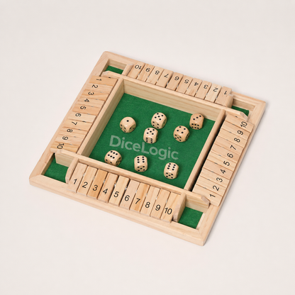 DiceLogic | Houten rekenspel