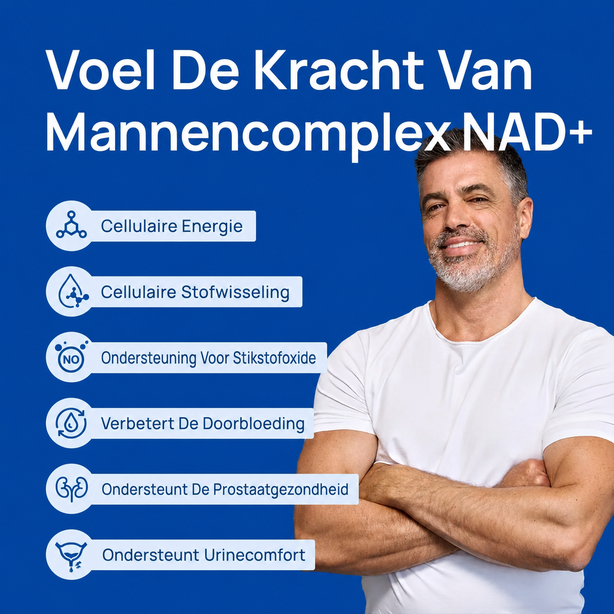 VitalCore | Ondersteunt het energieniveau en het uithoudingsvermogen van mannen