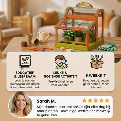 GrowLab | Kinderkas met watersysteem