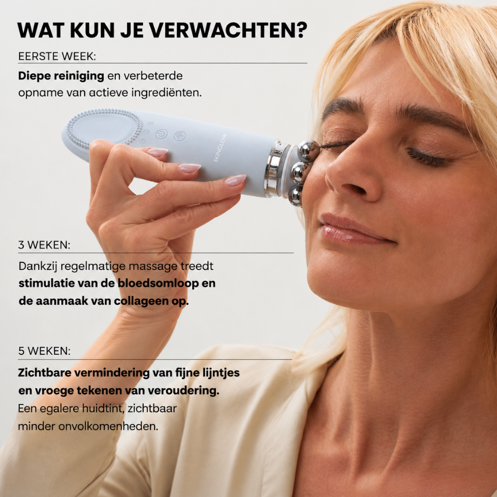 SkinGlow | Reinigend gezichtsapparaat 5-in-1