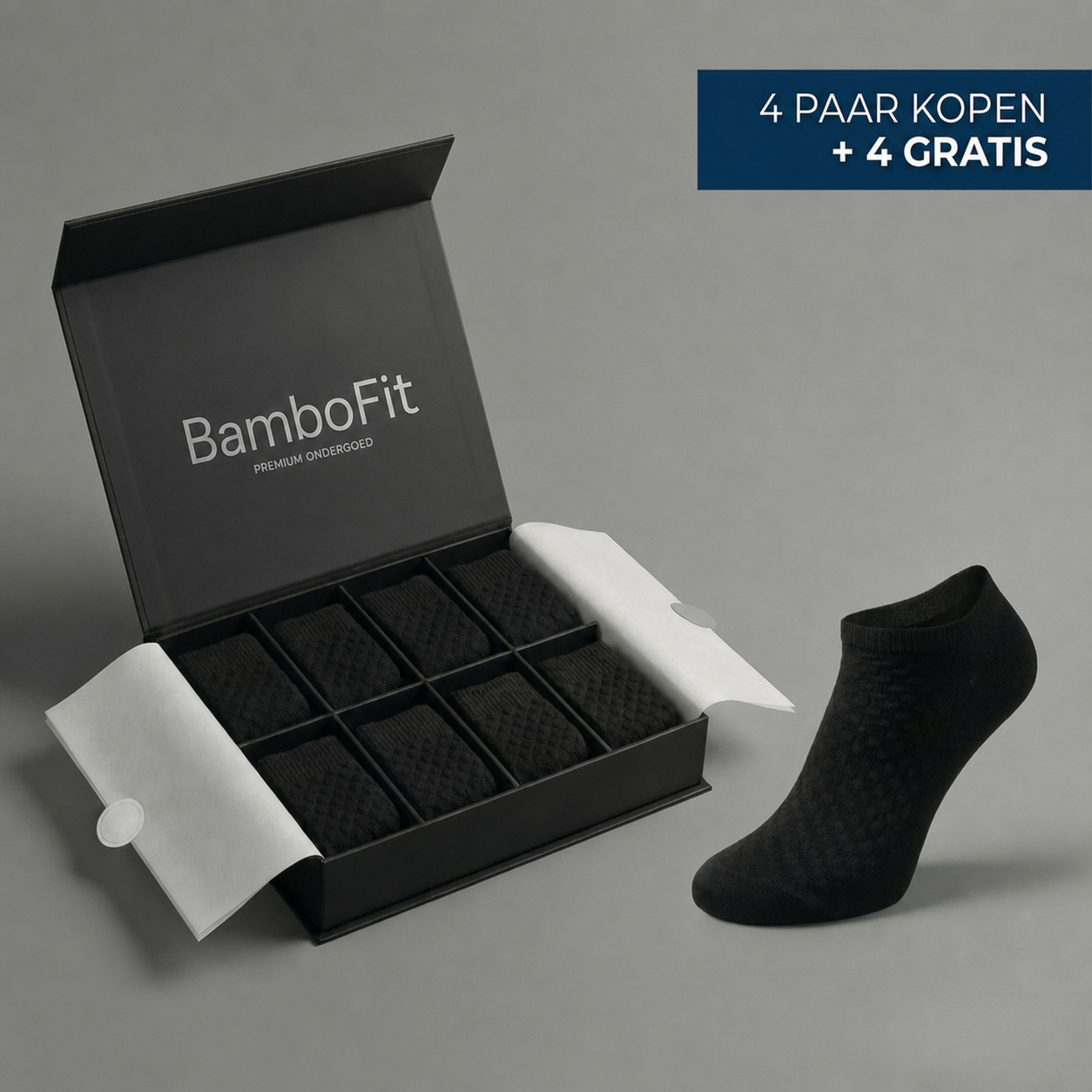 BamboFit | Comfortabele sokken die zweet absorberen en frisheid behouden