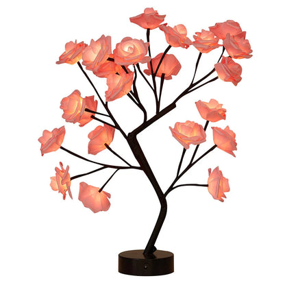 GlowAura | Lamp met verlichte rozen