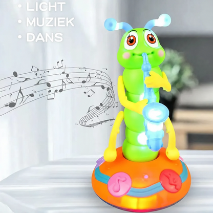GrovyBugz | Rups met saxofoon