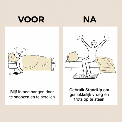 StandUp | Wekker zonder snooze