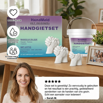 HandMeld | 3D-afgietset voor handen