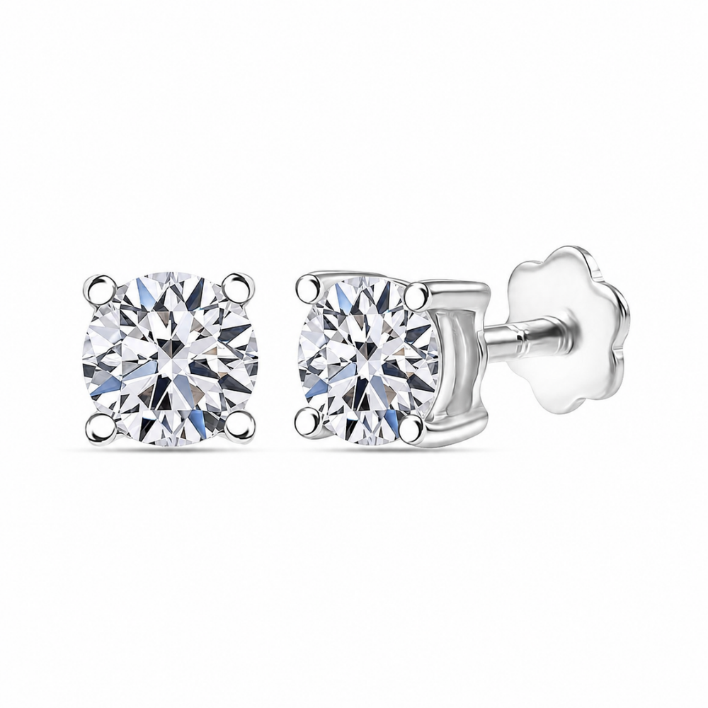 VermeilSpark | Lab-grown diamant oorknop