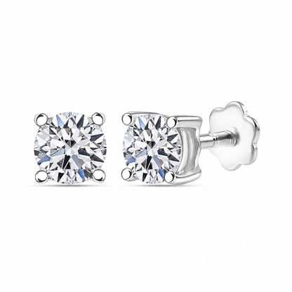 VermeilSpark | Lab-grown diamant oorknop