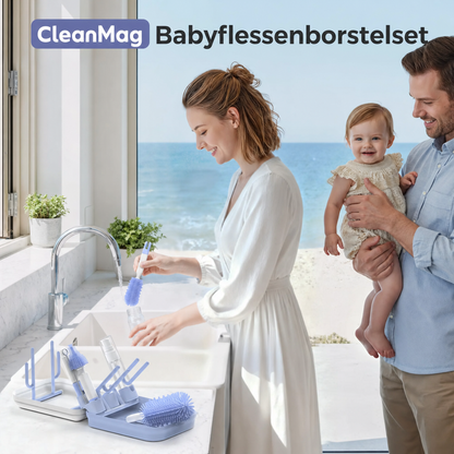 CleanMag | Magnetische flessenborstelset