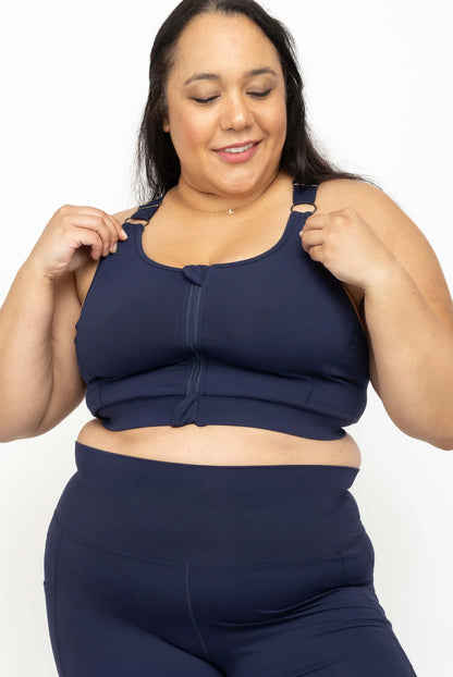 ComfortFlex | Zip-front sportbeha