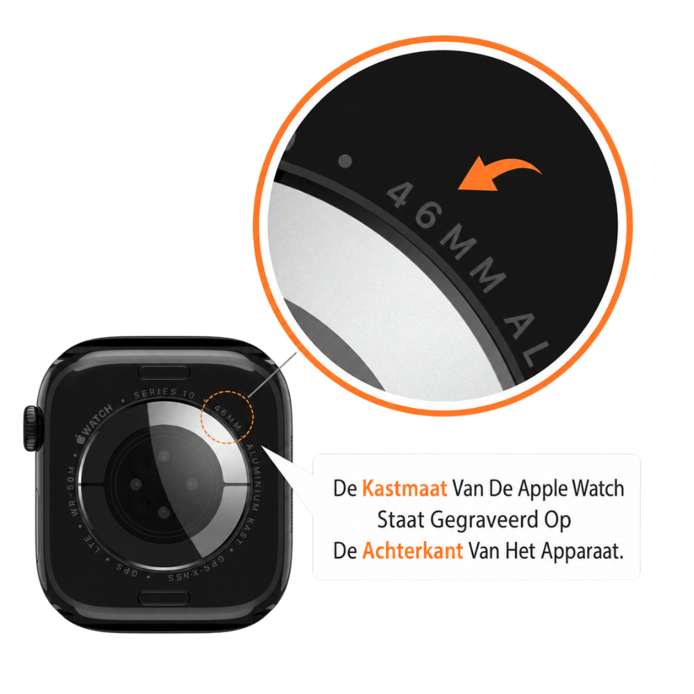 Shield Case voor Apple Watch | Alle generaties