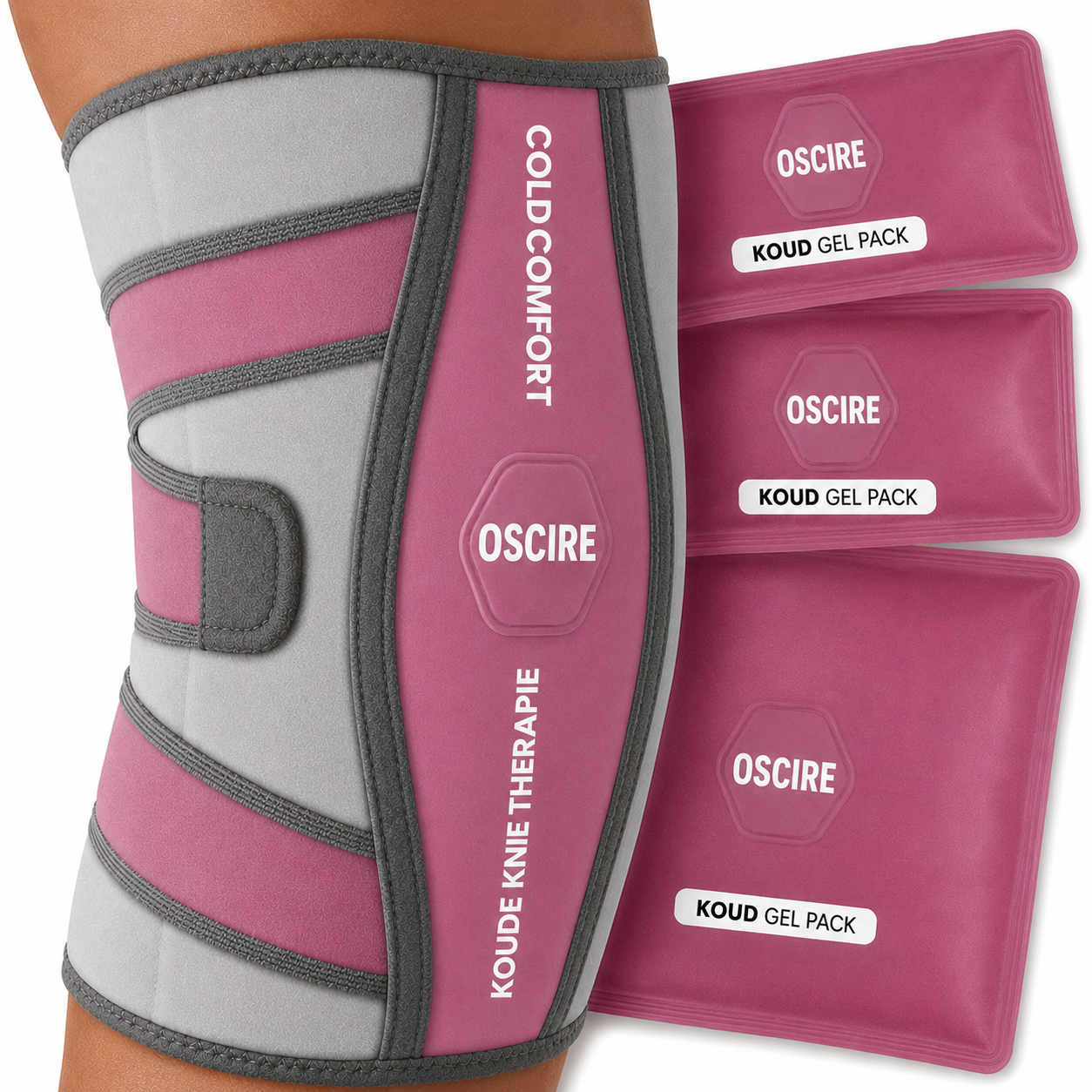 ColdComfort | Wikkelbaar knie-coldpack