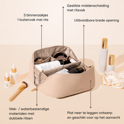 LunaraBag | Uitbreidbare make-uptas