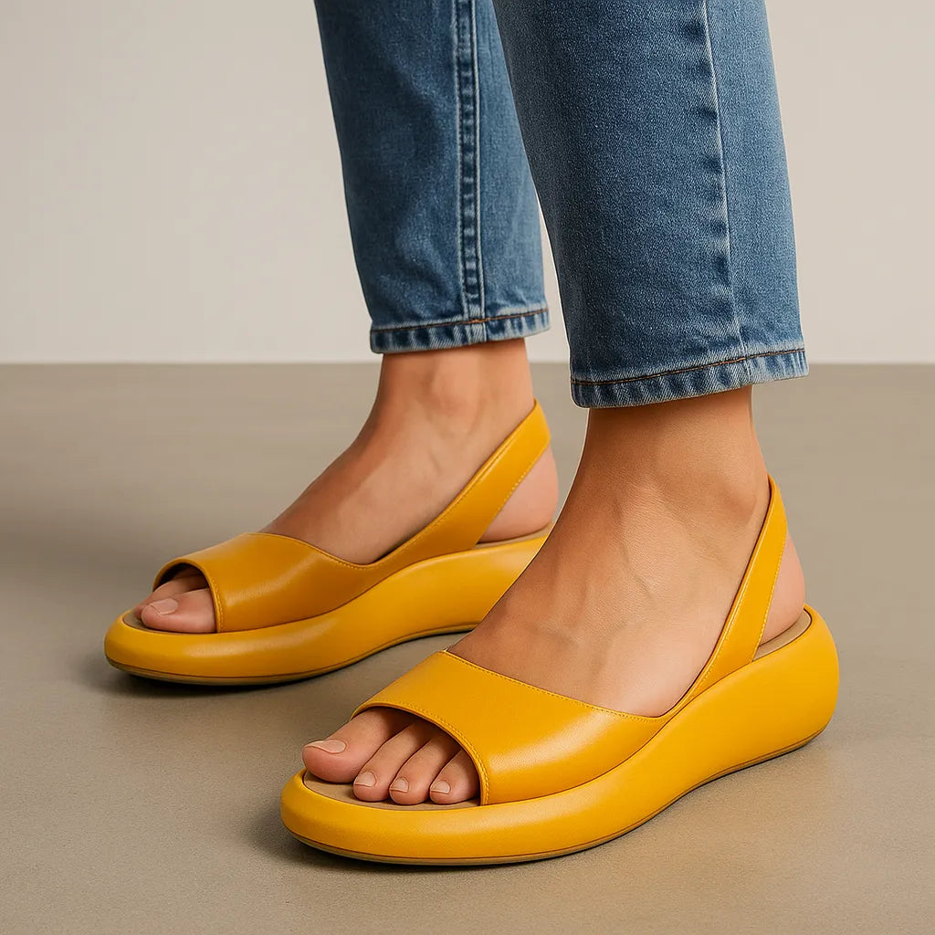 FlexiStep | Voorgevormd voetbed-sandaal