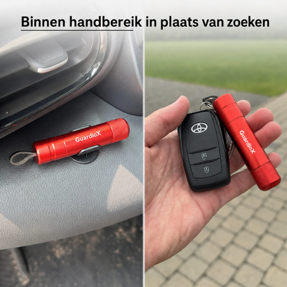GuardioX | Noodhamer met veermechanisme