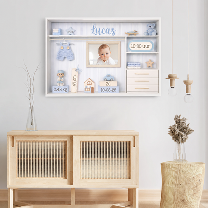 BabyCanvas | Handgespannen fotocanvas