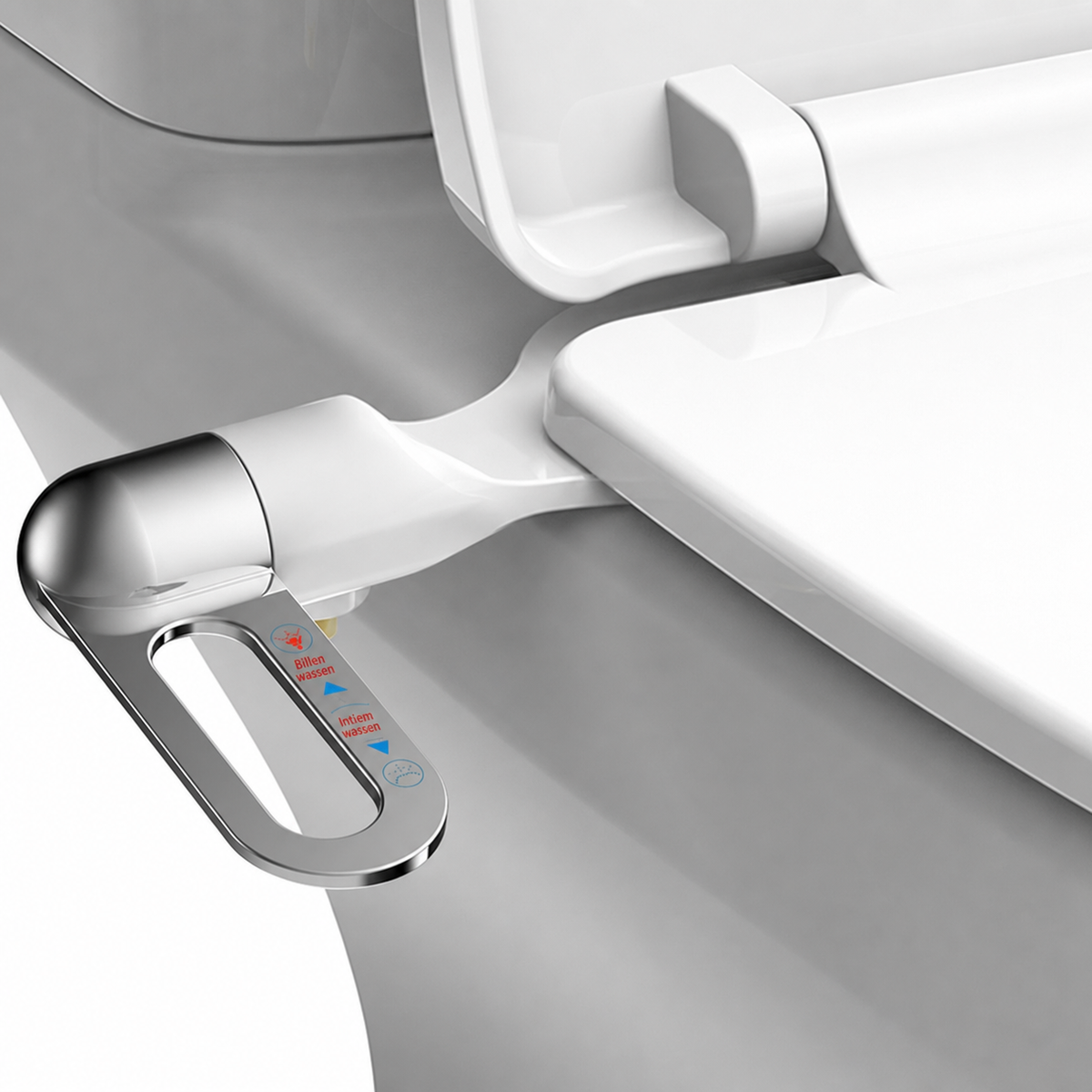 PureWash | Stroomloos bidet-opzetstuk