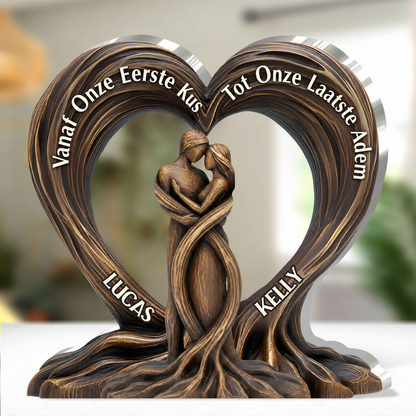 AcrylicFaith | Silhouetgesneden plaquette