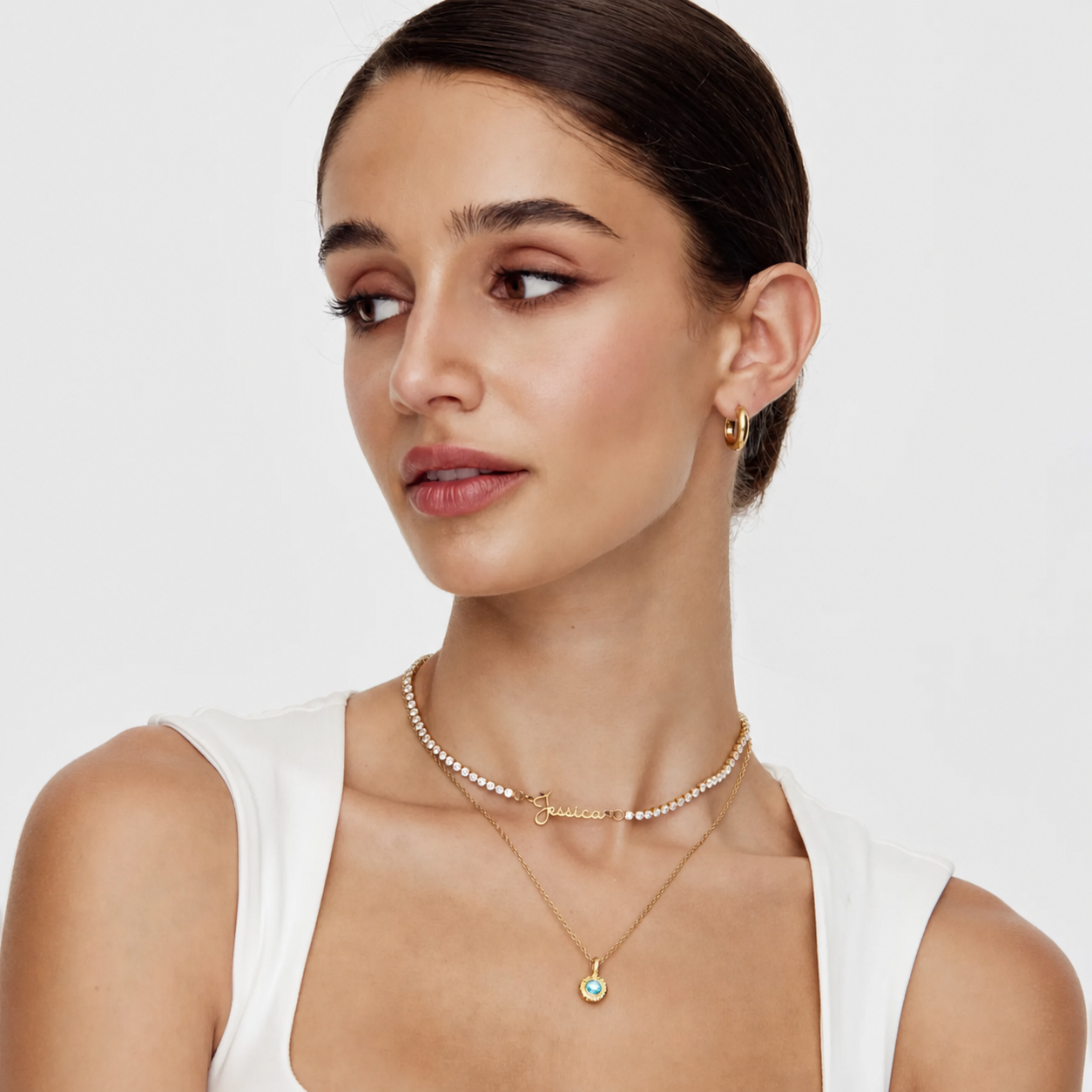 Luxette | Anti-tarnish naamketting