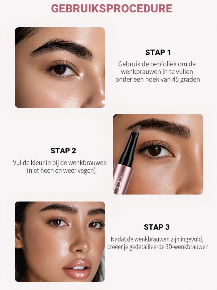 Browify | Creëert natuurlijke wenkbrauwhaartjes voor een volle look