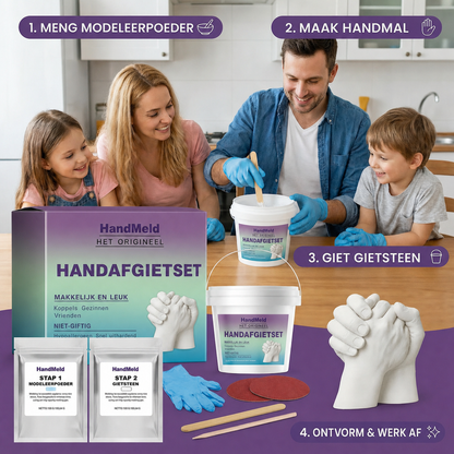HandMeld | 3D-afgietset voor handen