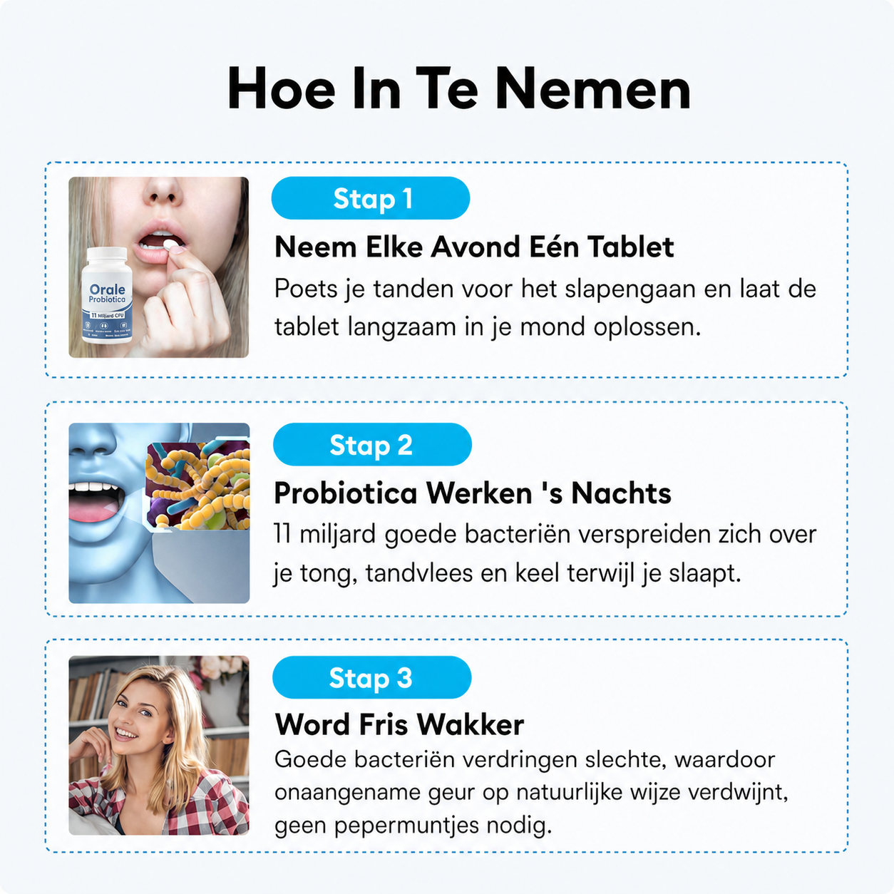 Oral Probiotica | Zuigtablet met 11 miljard CFU
