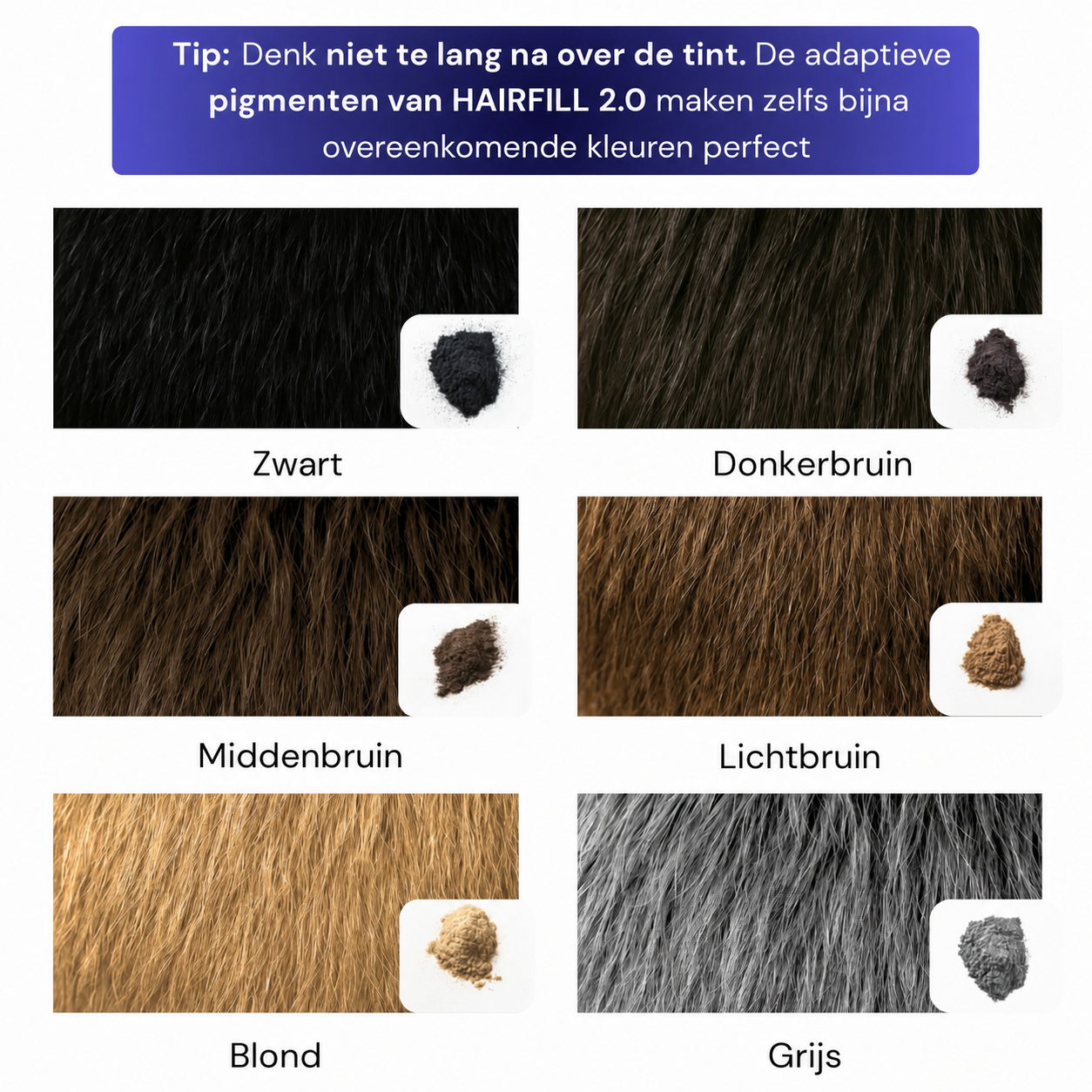 HAIRFILL 2.0 | Originele Haarvezel-poeder