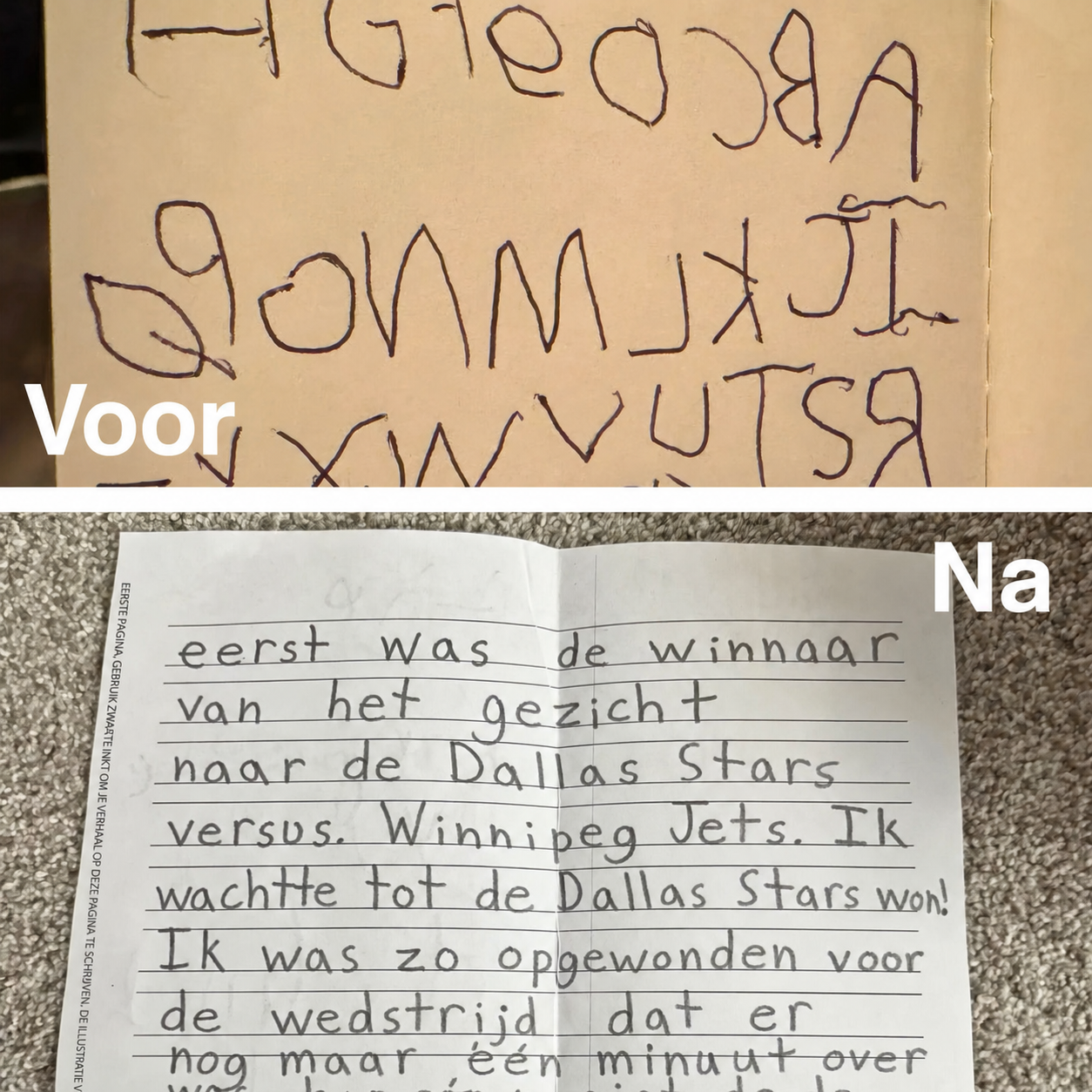 WritePro | Oefenschrift met groeven