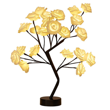 GlowAura | Lamp met verlichte rozen
