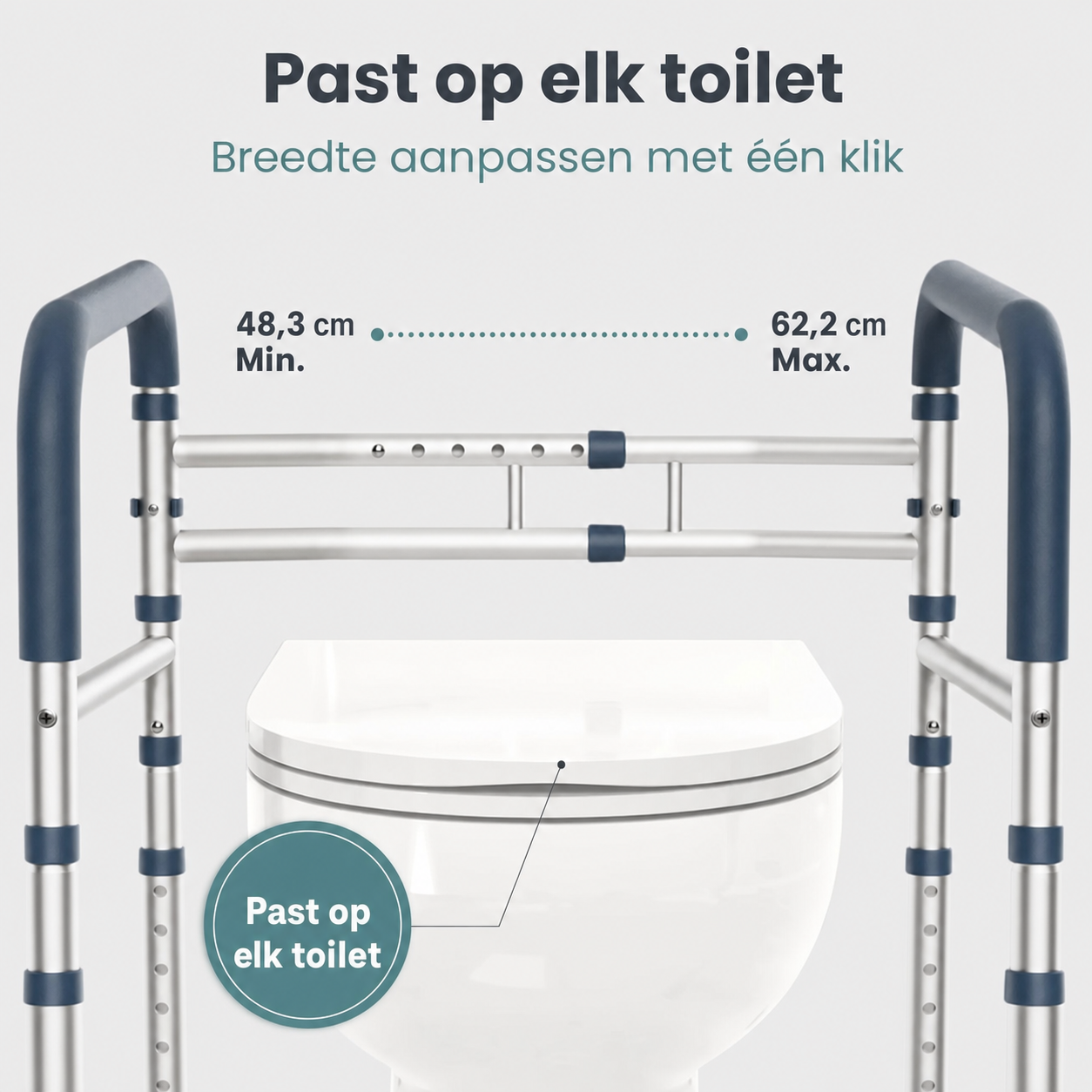 GripEase | Vrijstaande toiletbeugel