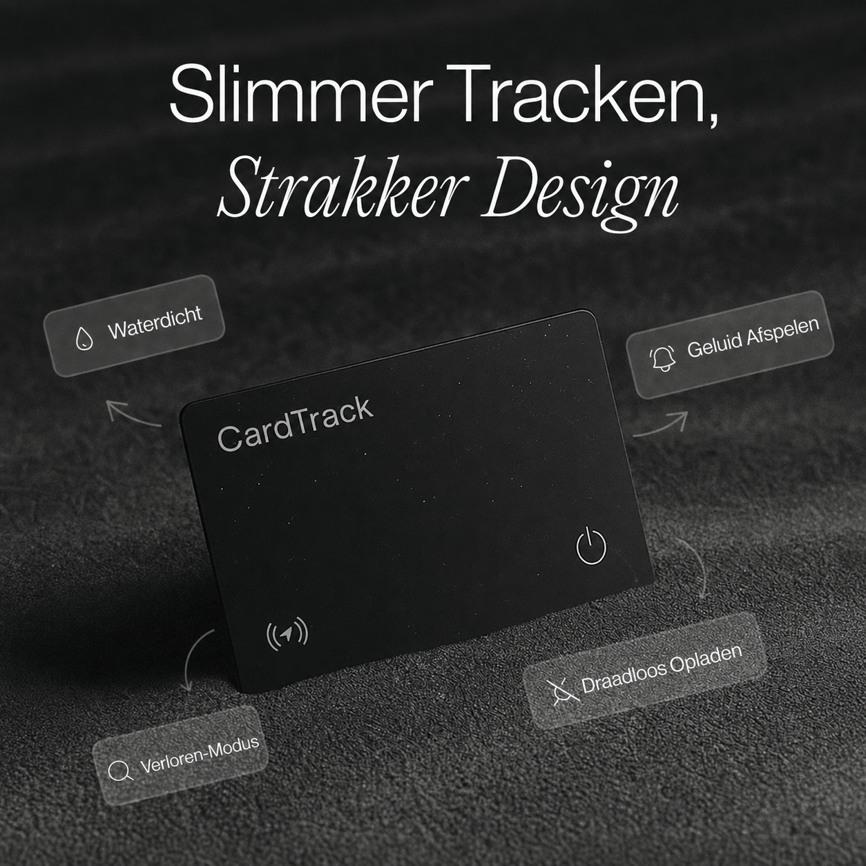 CardTrack | Vind snel verloren sleutels en portemonnees terug