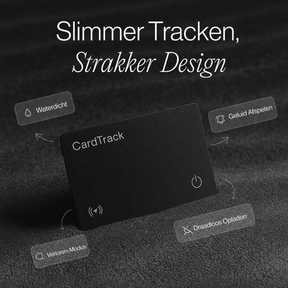CardTrack | Vind snel verloren sleutels en portemonnees terug