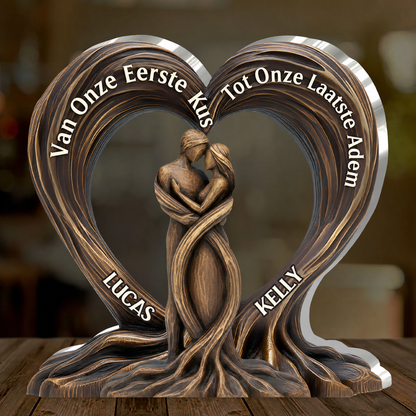 AcrylicFaith | Silhouetgesneden plaquette