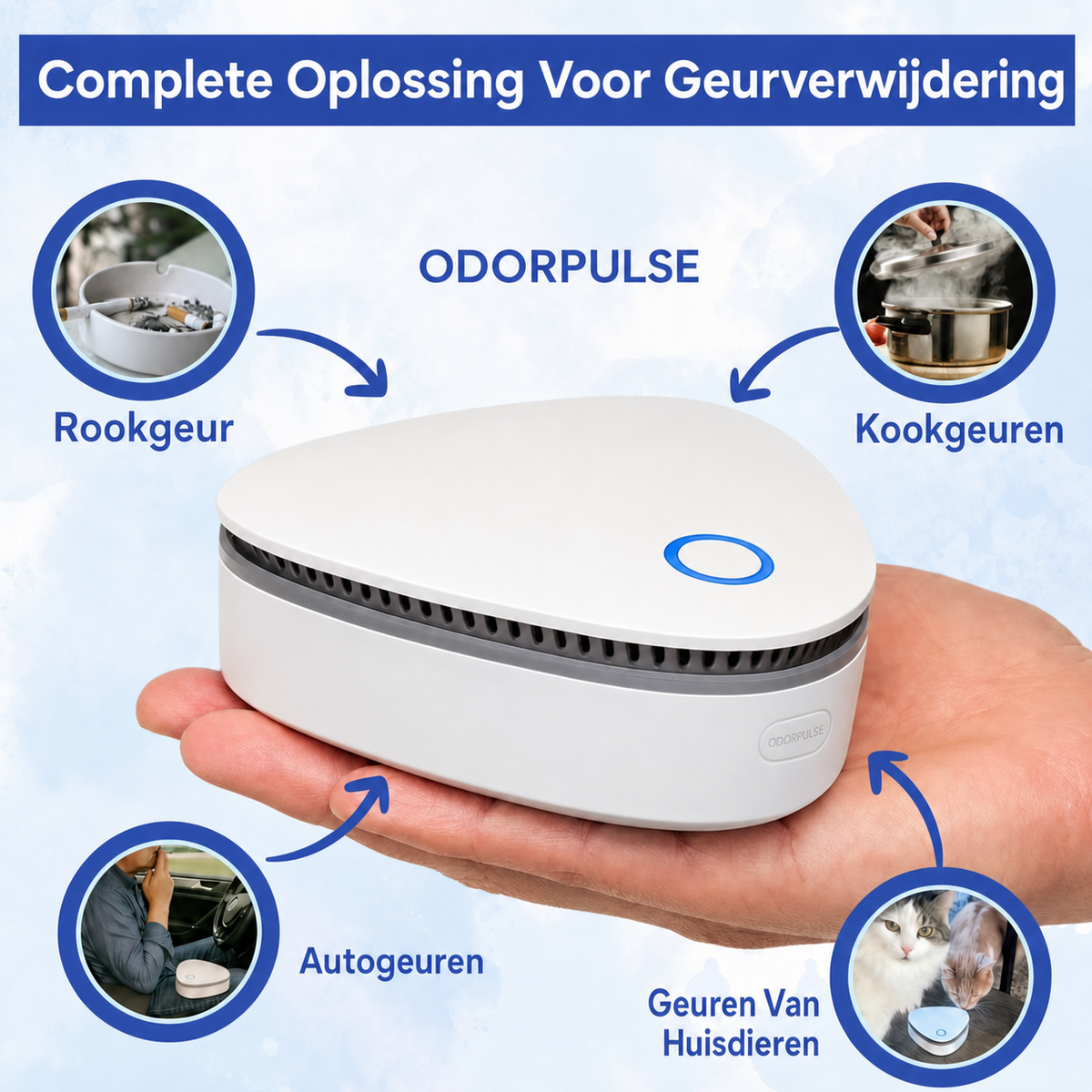 OdorPulse | Ozon-geurvernietiger