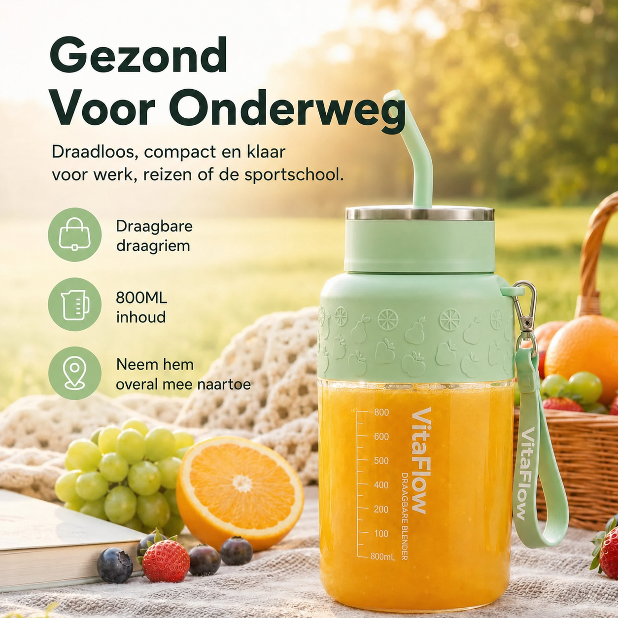 VitaFlow | 10-mes smoothieblender