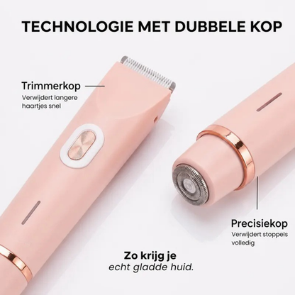 VelvetTrim | Bikini-shaver met precisiekop